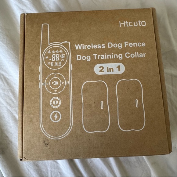 Wireless Dog Fence System Electric Fence Training Collar with Remote 856 Acre - Picture 9 of 11